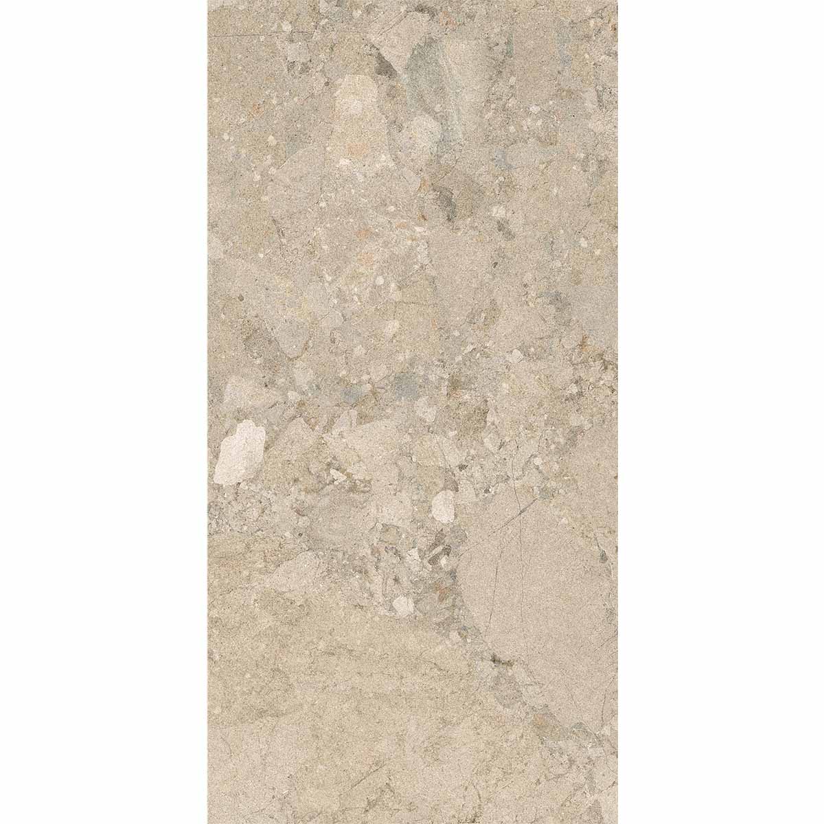 Sassari Beige 60.4x120cm Stone Effect Porcelain Tile Matt