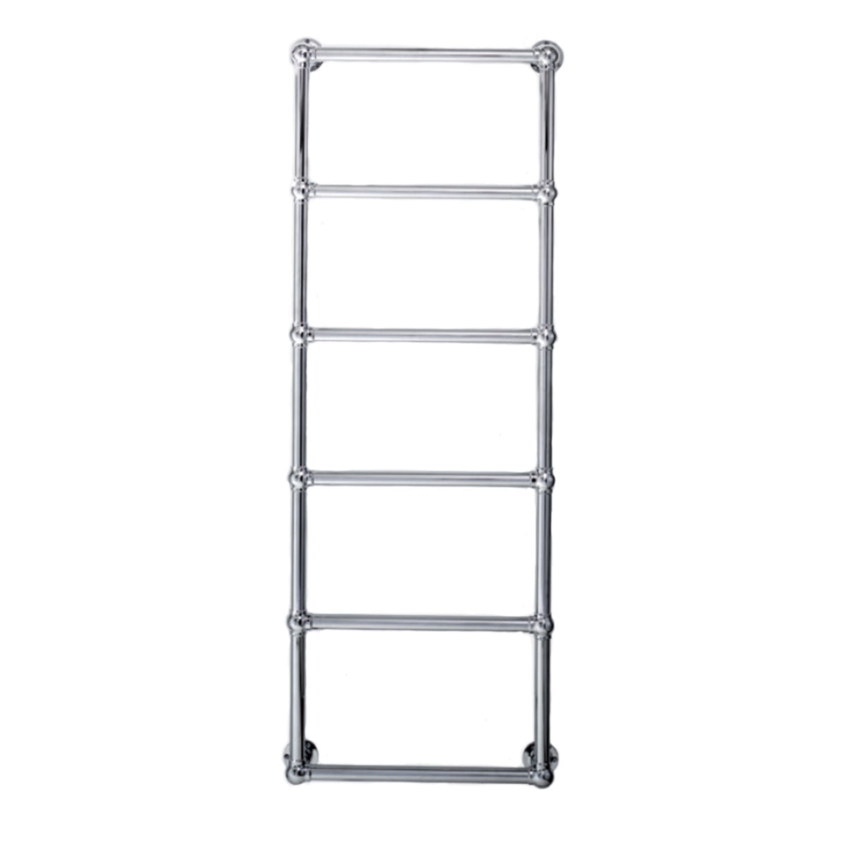 Stour Traditional Heated Towel Rail 1550x500 Chrome