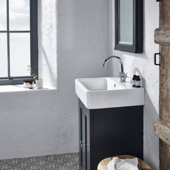 Lansdown 430 Floorstanding Cloakroom Vanity Unit With Washbasin
