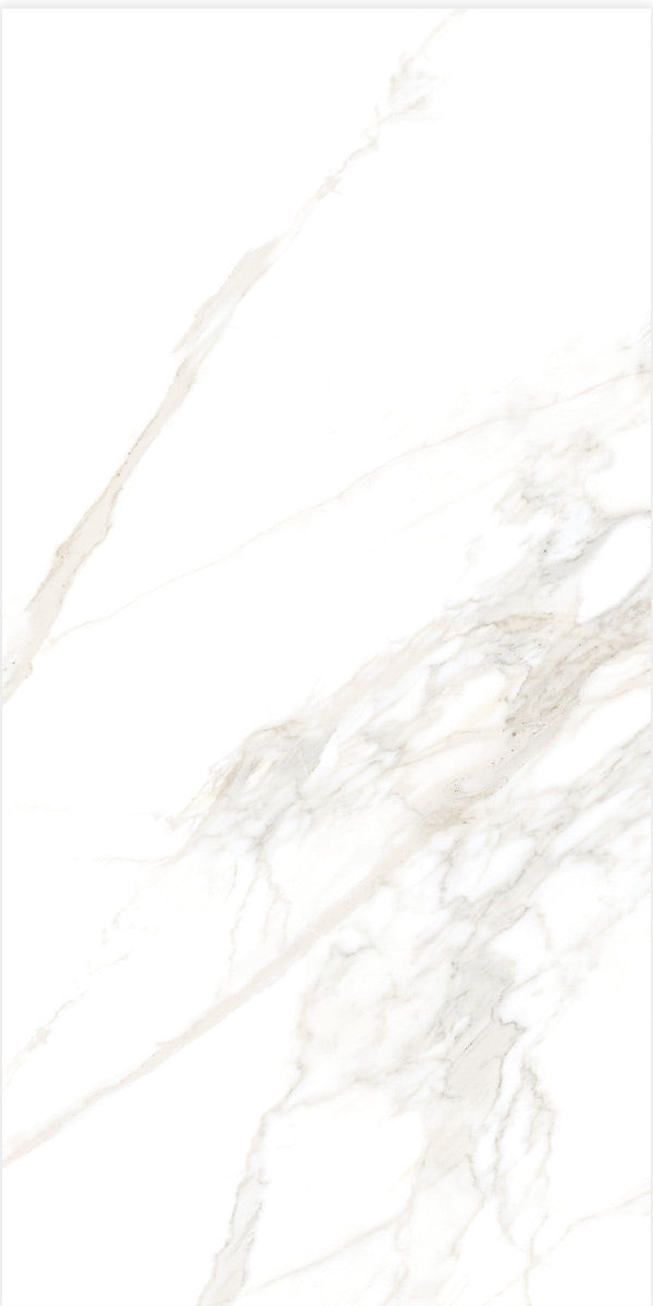Torano Gold Marble Effect Porcelain Tile Polished 60x120cm Pattern 5