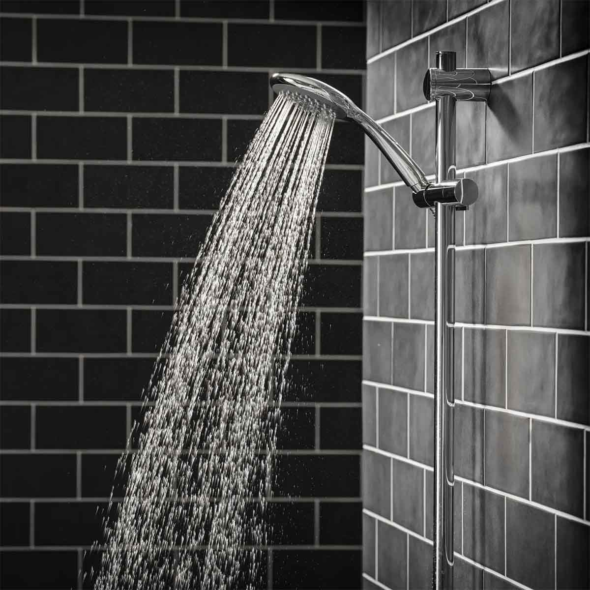 Triton T90SR 8000 series shower handset chrome spray pattern