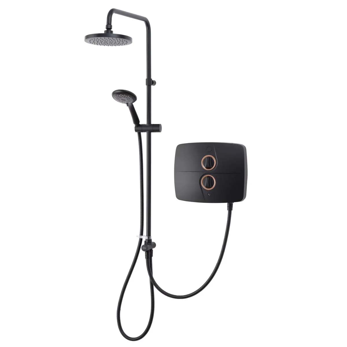 Triton T90SR DuElec Black Electric Shower