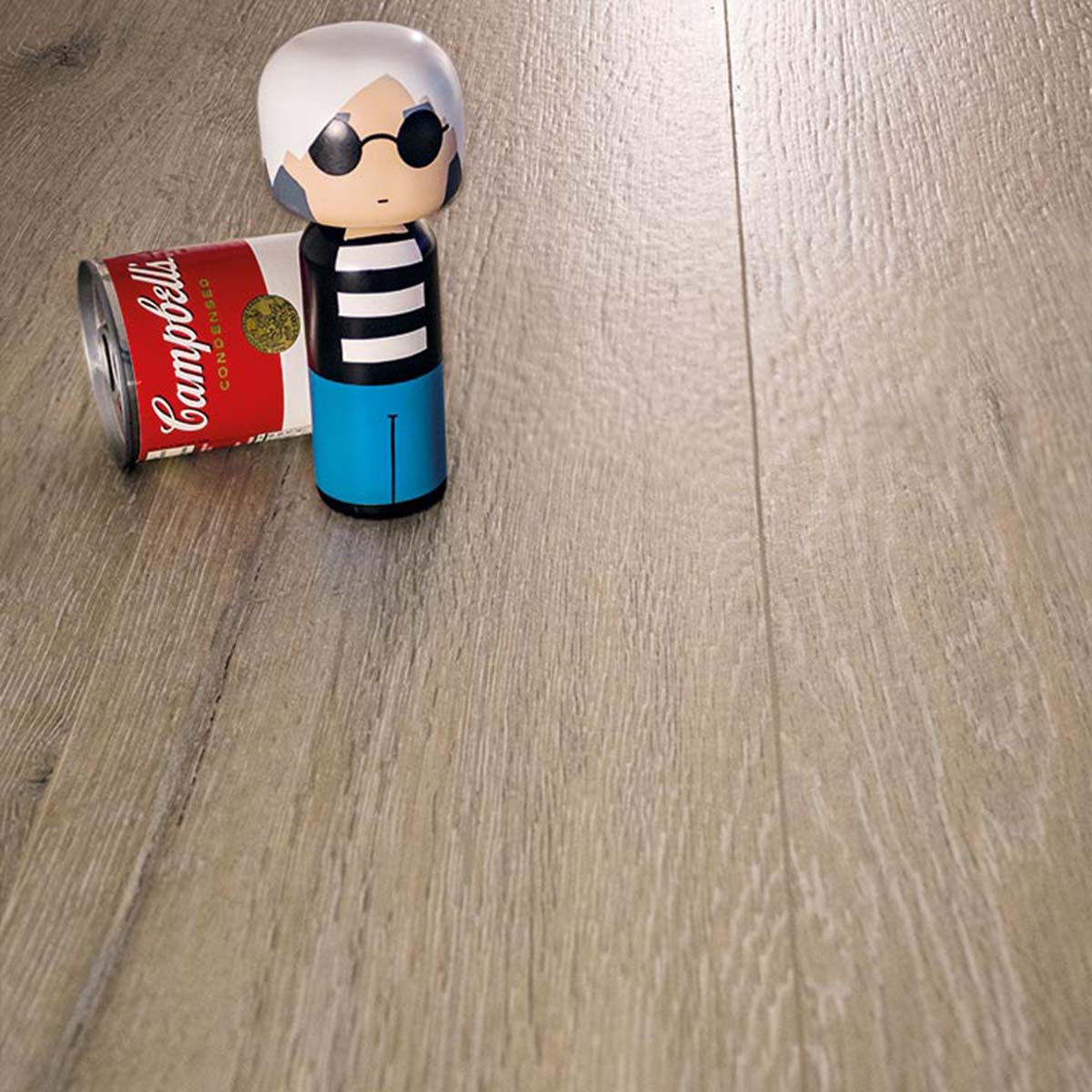 Vives Bowden Beige Wood Effect Porcelain Tile 19.4x120cm Matte Lifestyle