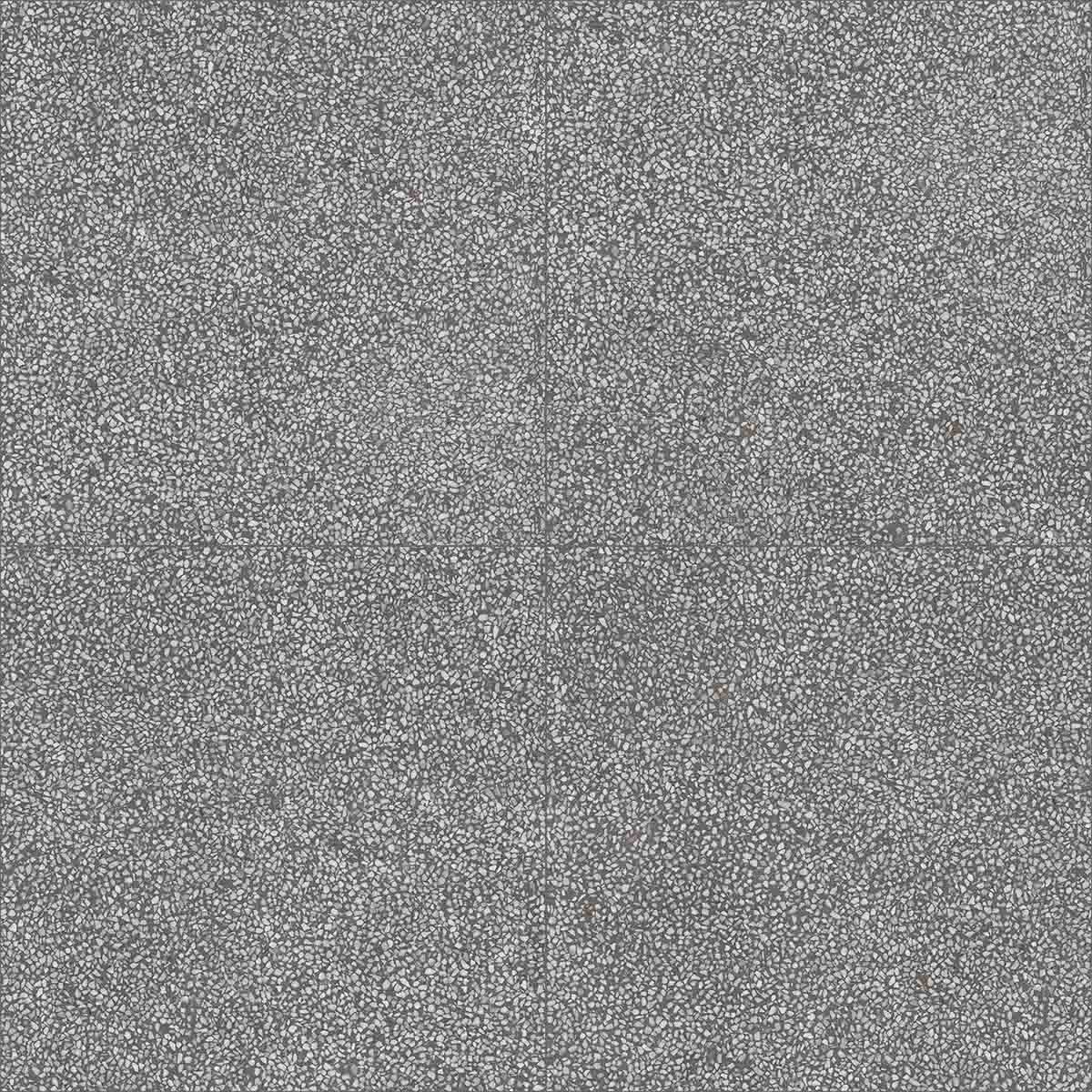 Vives Portofino-SPR Grafito Terrazzo Effect Porcelain Tile 120x120cm Semi-Polished Multiple