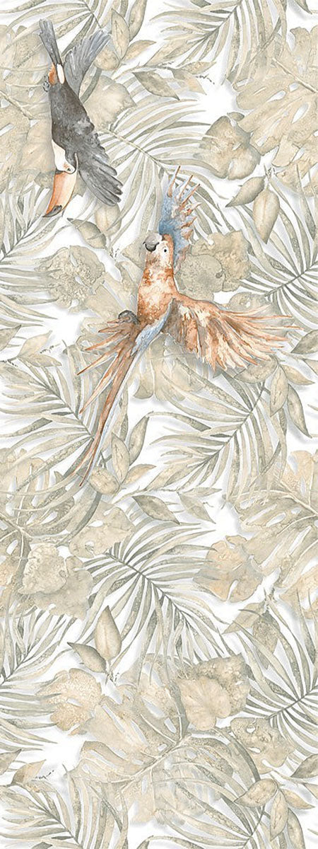 Vives Stravaganza Sassari Floral Effect Decor Wall Tile 45x120cm Matt