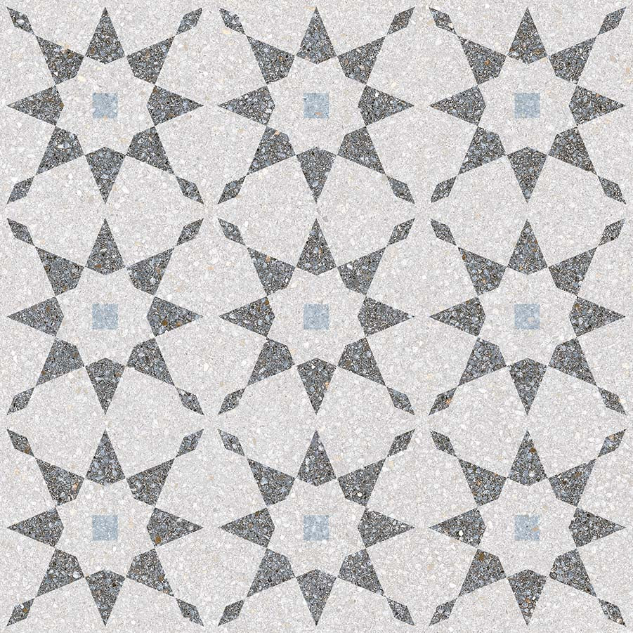 Vives Farnese Aventino-R Humo Terrazzo Effect Porcelain Tile 29 x 29cm