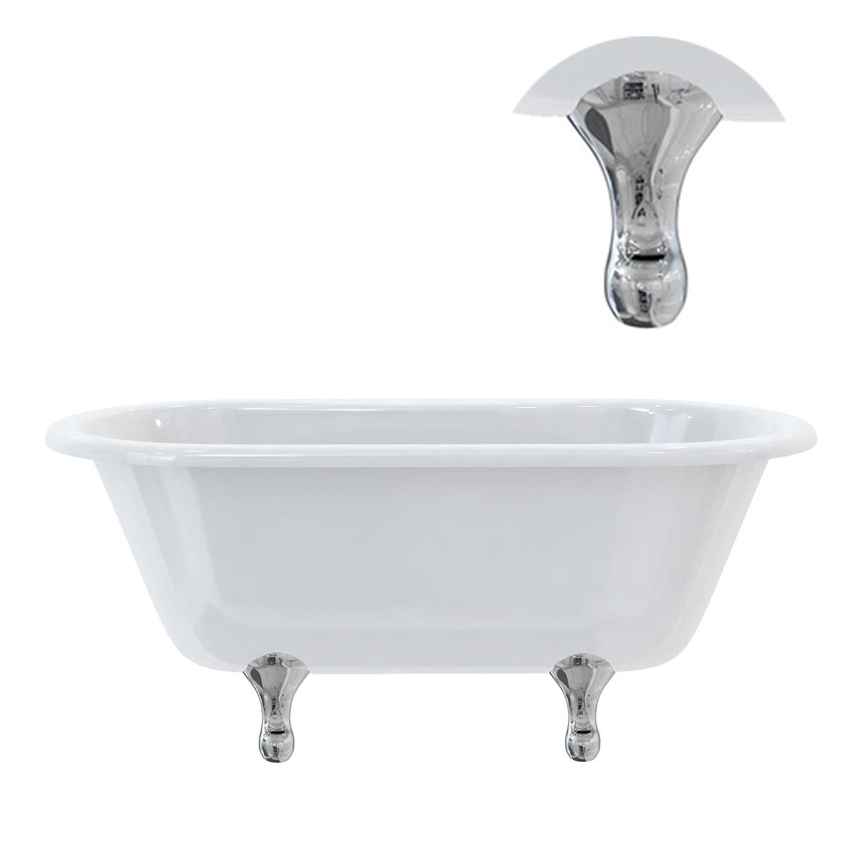 Burlington Windsor Freestanding Double-Ended Bath Deluxe Bathrooms Ireland