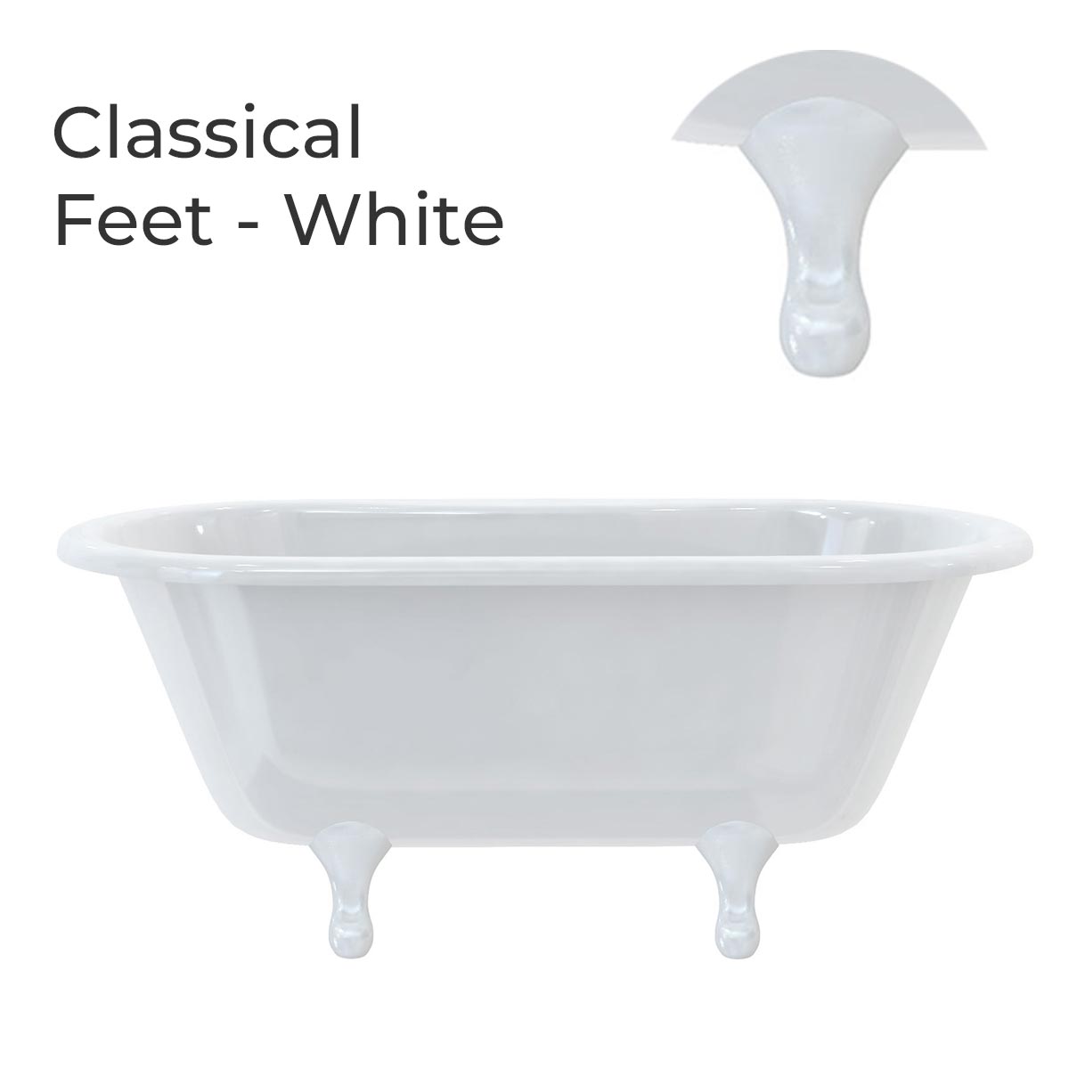 Burlington Windsor Freestanding Double-Ended Bath Deluxe Bathrooms Ireland