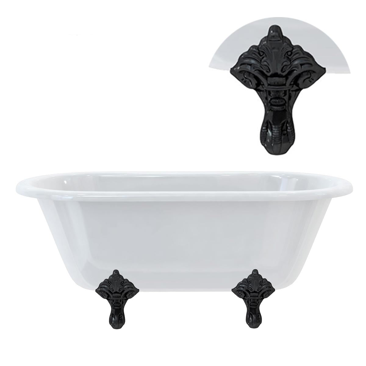 Burlington Windsor Freestanding Double-Ended Bath Deluxe Bathrooms Ireland