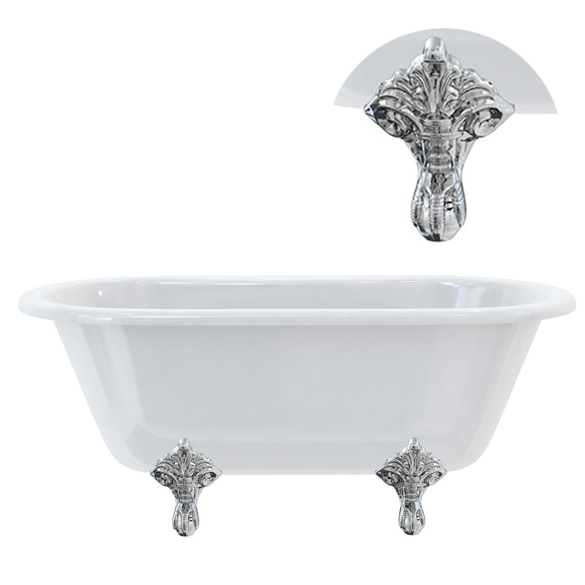 Burlington Windsor Freestanding Double-Ended Bath Deluxe Bathrooms Ireland