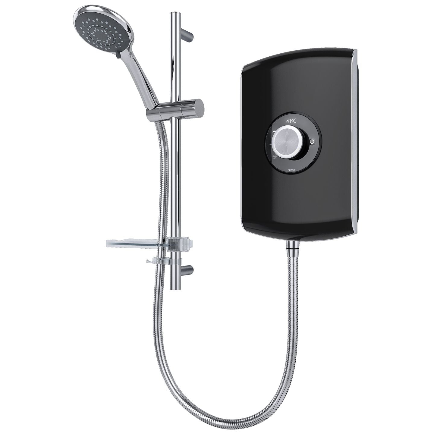 Triton Amore Gloss Black Electric Shower