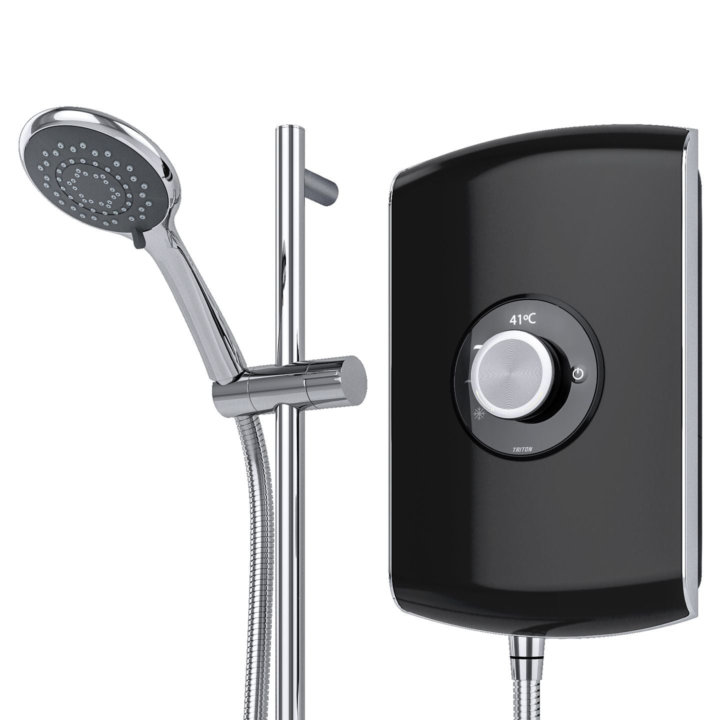 Triton Amore Gloss Black Electric Shower