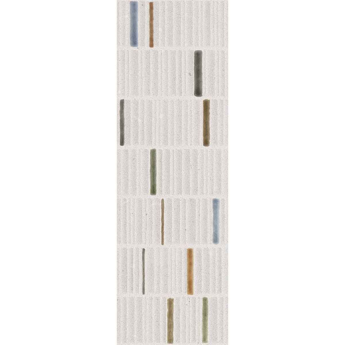 arcana croccante-r topping cialda macedonia ceramic decor wall tile 32x99cm deluxe bathrooms ireland