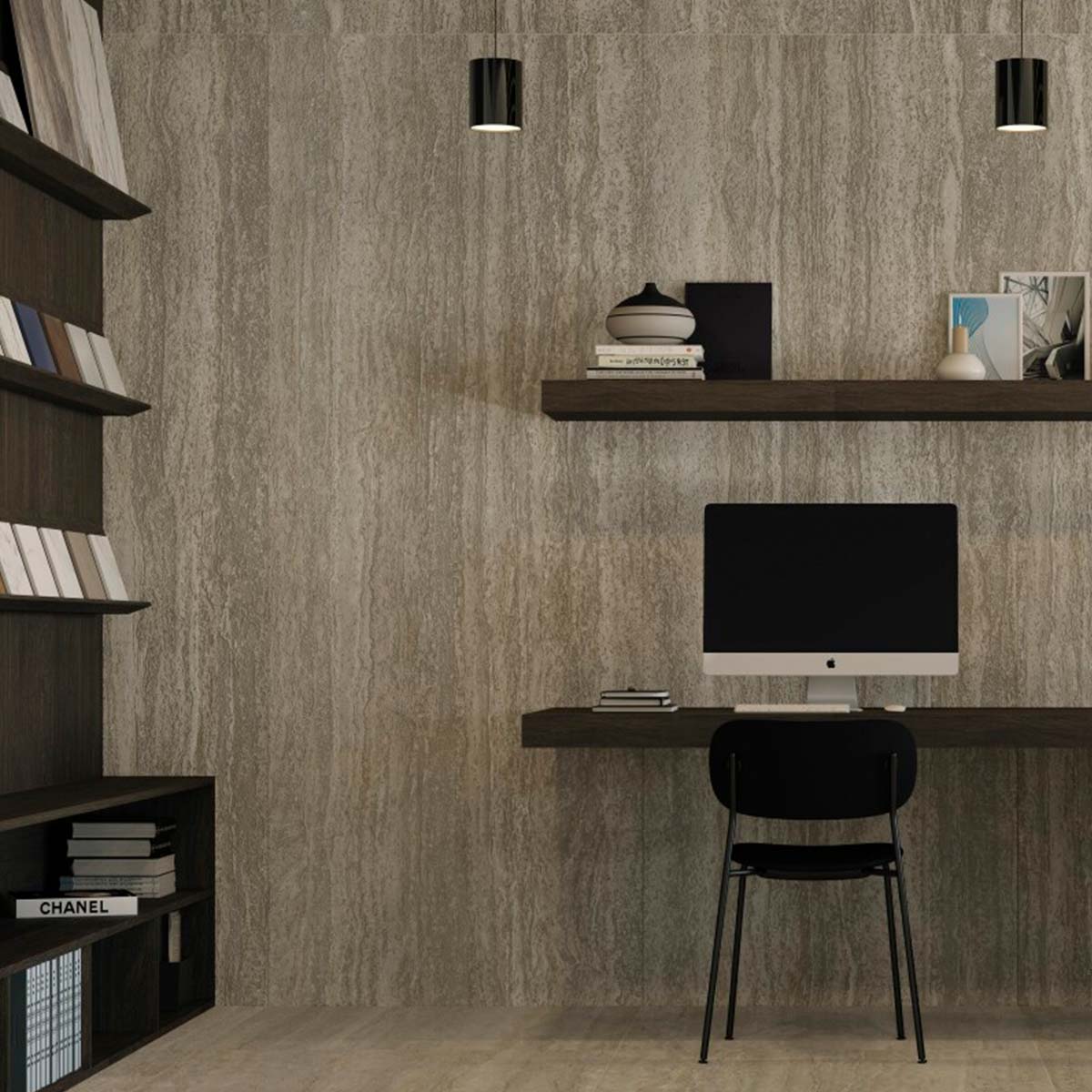 arte mocha marble effect porcelain tile 60x120cm all in one matt