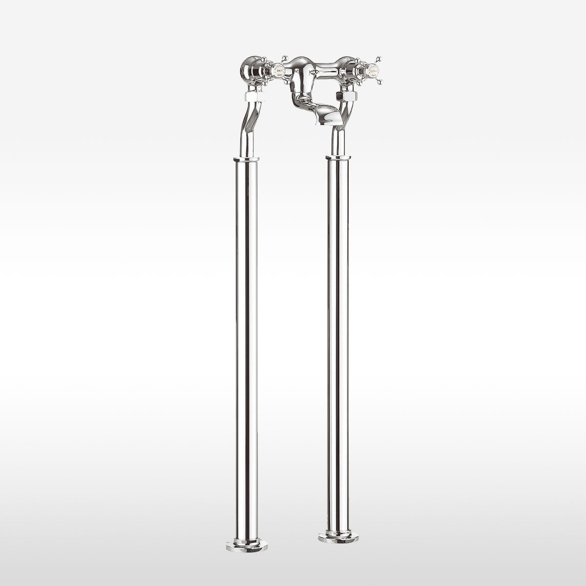 belgravia crosshead bath filler standpipes chrome