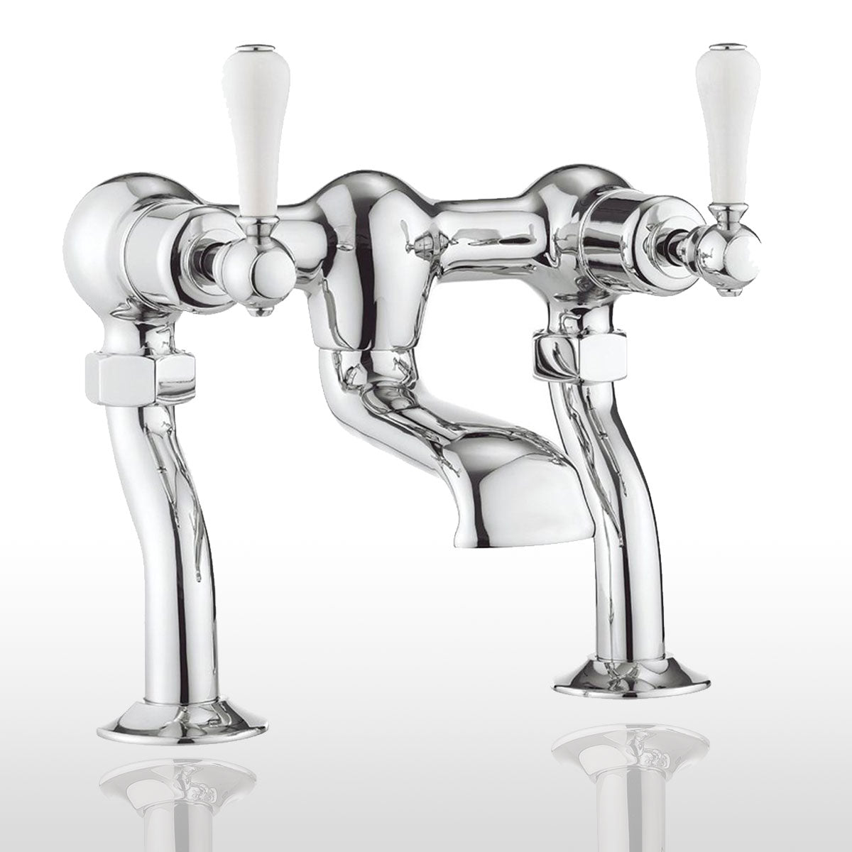 Crosswater Belgravia Lever Bath Filler - Chrome