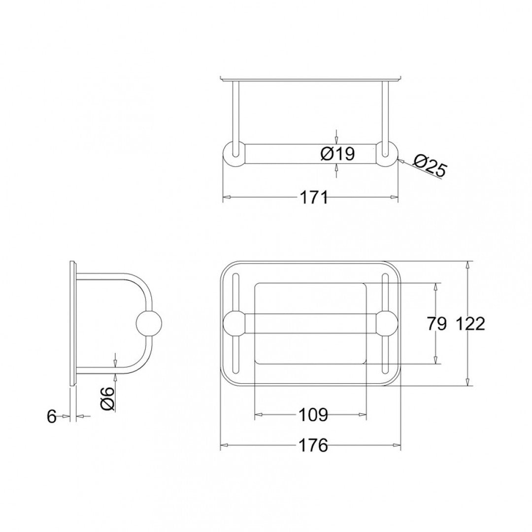Burlington Toilet Roll Holder Deluxe Bathrooms Ireland