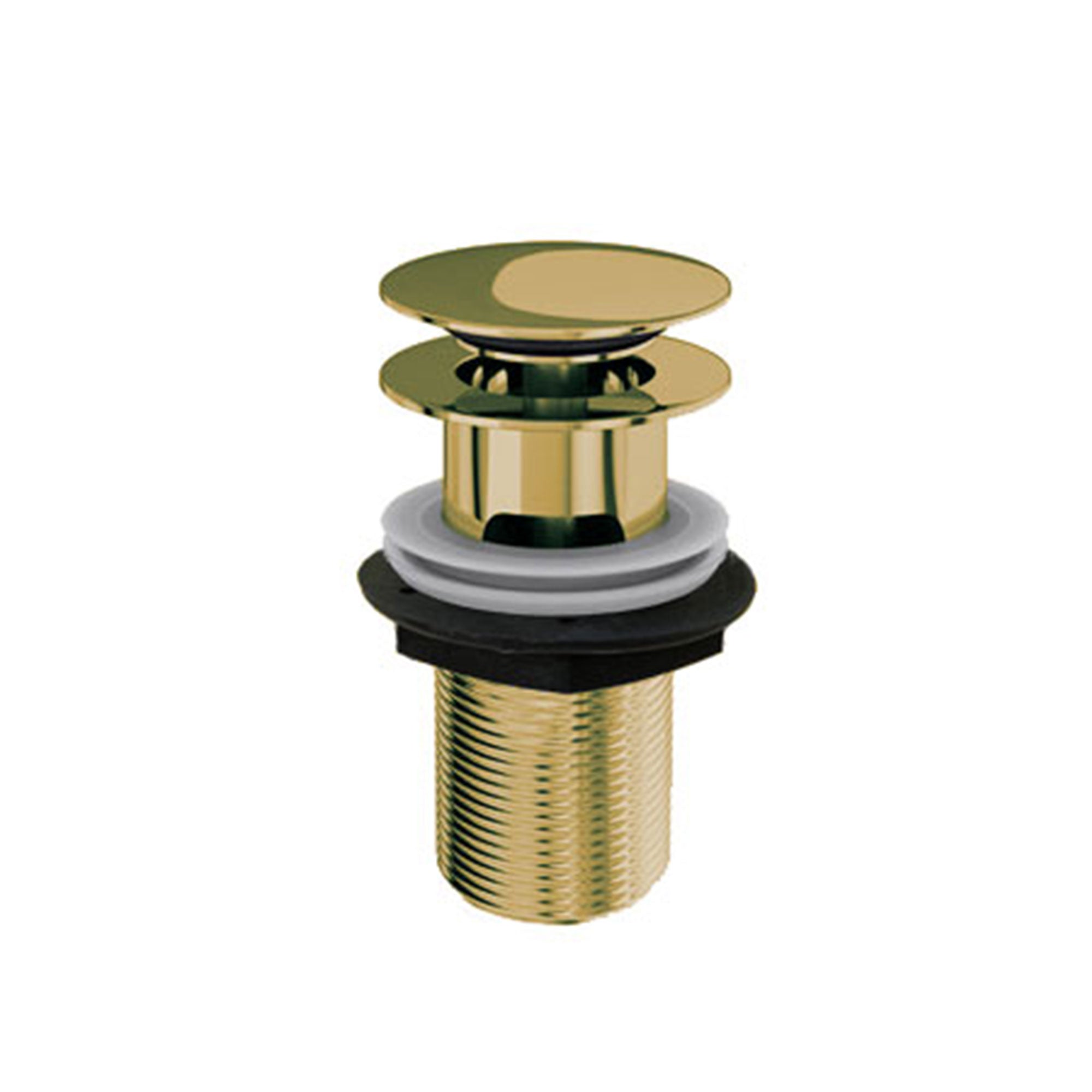 Burlington Click-Clack Push Button Basin Waste Deluxe Bathrooms Ireland