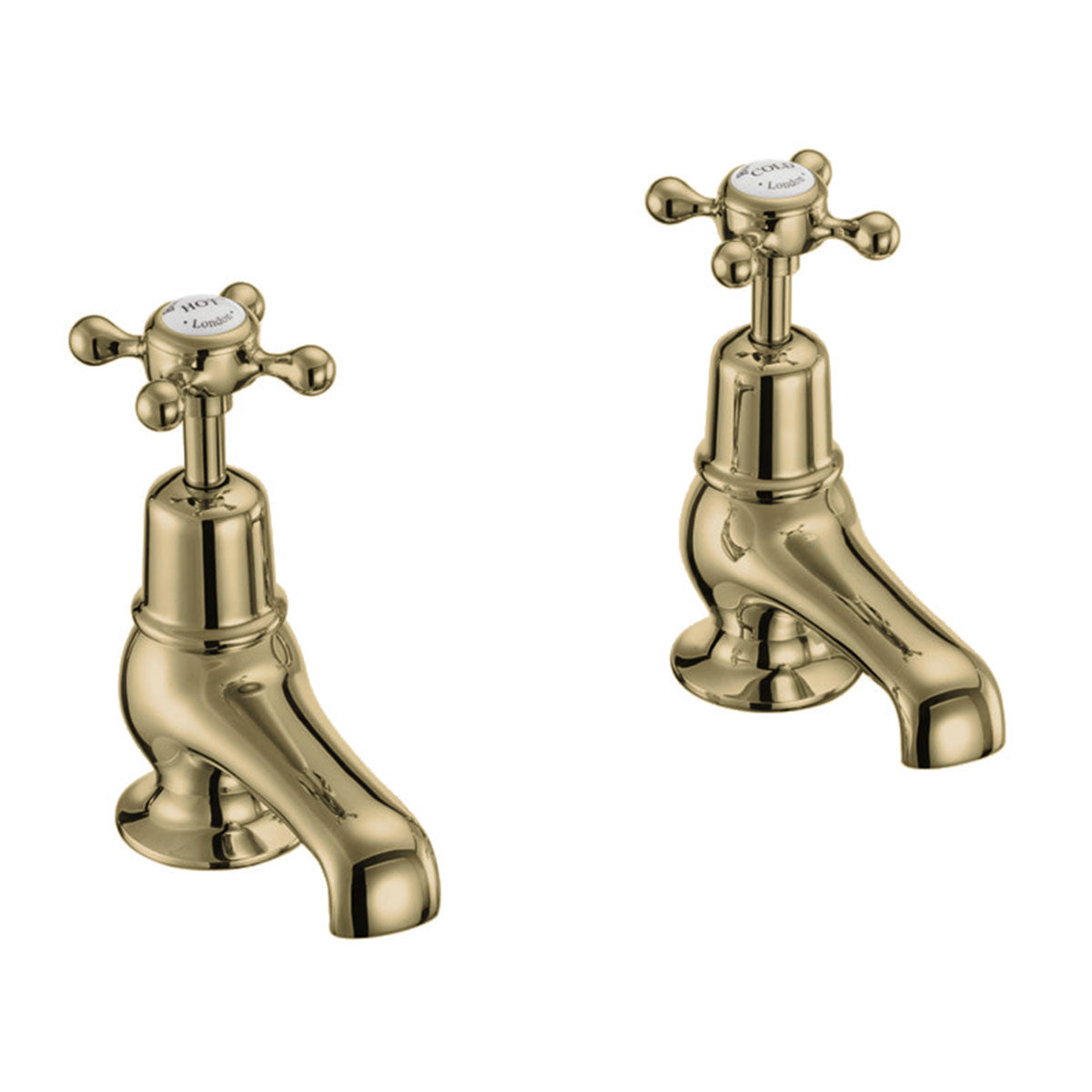 Burlington Claremont 3 Inch Basin Taps Deluxe Bathrooms Ireland