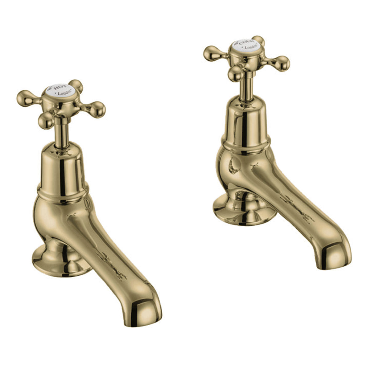 Burlington Claremont 5 Inch Basin Taps Deluxe Bathrooms Ireland