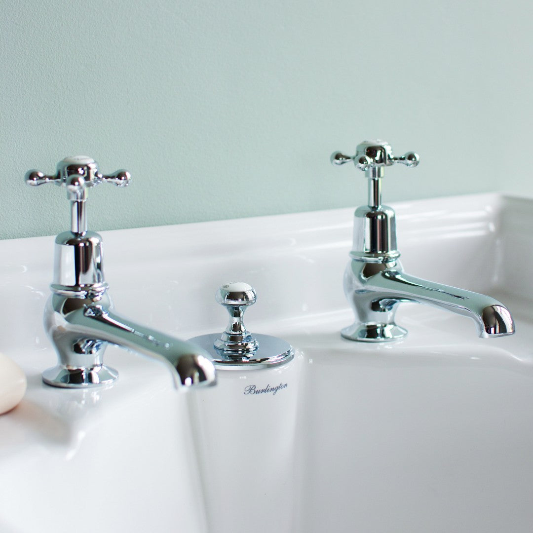 Burlington Claremont 5 Inch Basin Taps Deluxe Bathrooms Ireland