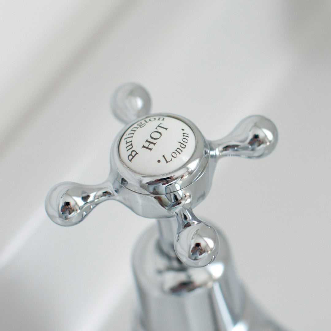 Burlington Claremont 3 Inch Basin Taps Deluxe Bathrooms Ireland