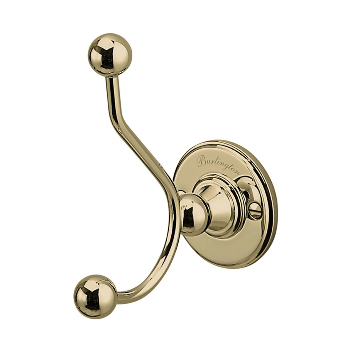Burlington Double Robe Hook Deluxe Bathrooms Ireland