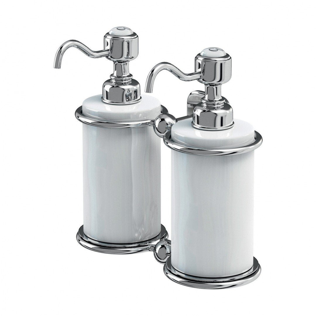 Burlington Double Soap Dispenser Deluxe Bathrooms Ireland