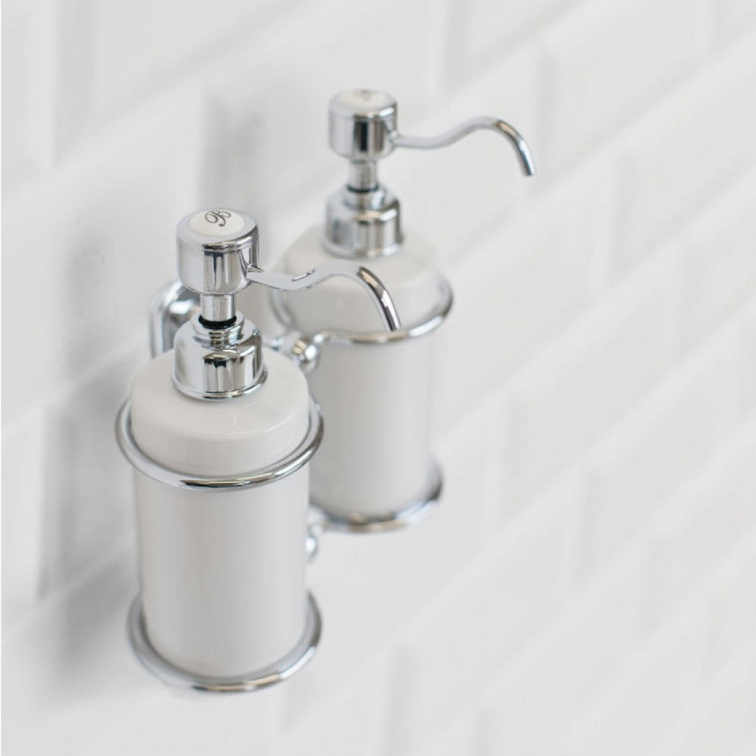 Burlington Double Soap Dispenser Deluxe Bathrooms Ireland