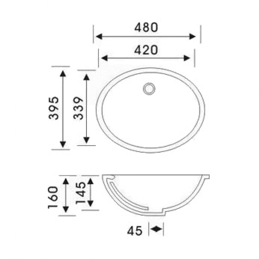 Burlington 1300 Floor Standing Vanity Unit With White Marble Worktop & Double Integrated Basin Deluxe Bathrooms Ireland