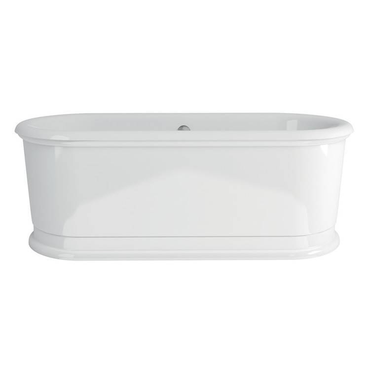 Burlington London Round Double-Ended Bath 1800 x 850mm Deluxe Bathrooms Ireland