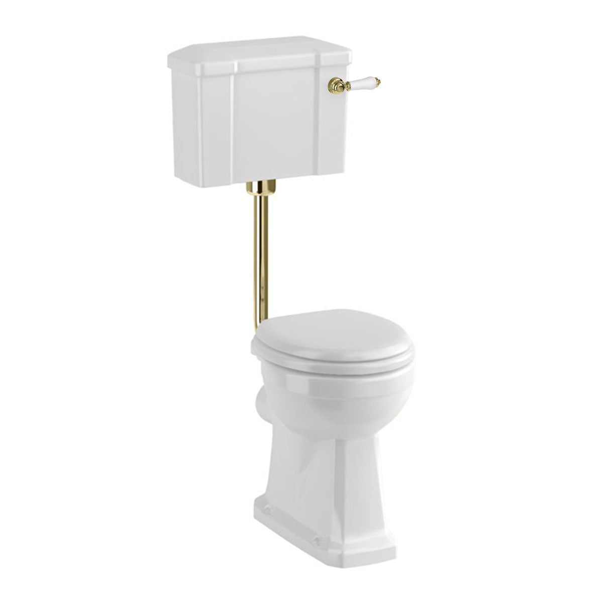 Burlington Comfort Height Low Level Toilet Traditional Deluxe Bathrooms Ireland