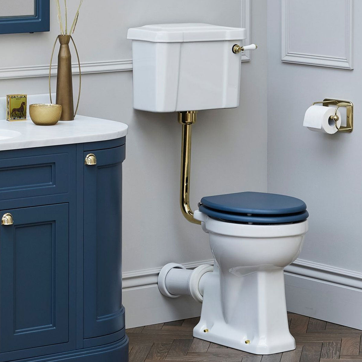 Burlington Comfort Height Low Level Toilet Traditional Deluxe Bathrooms Ireland
