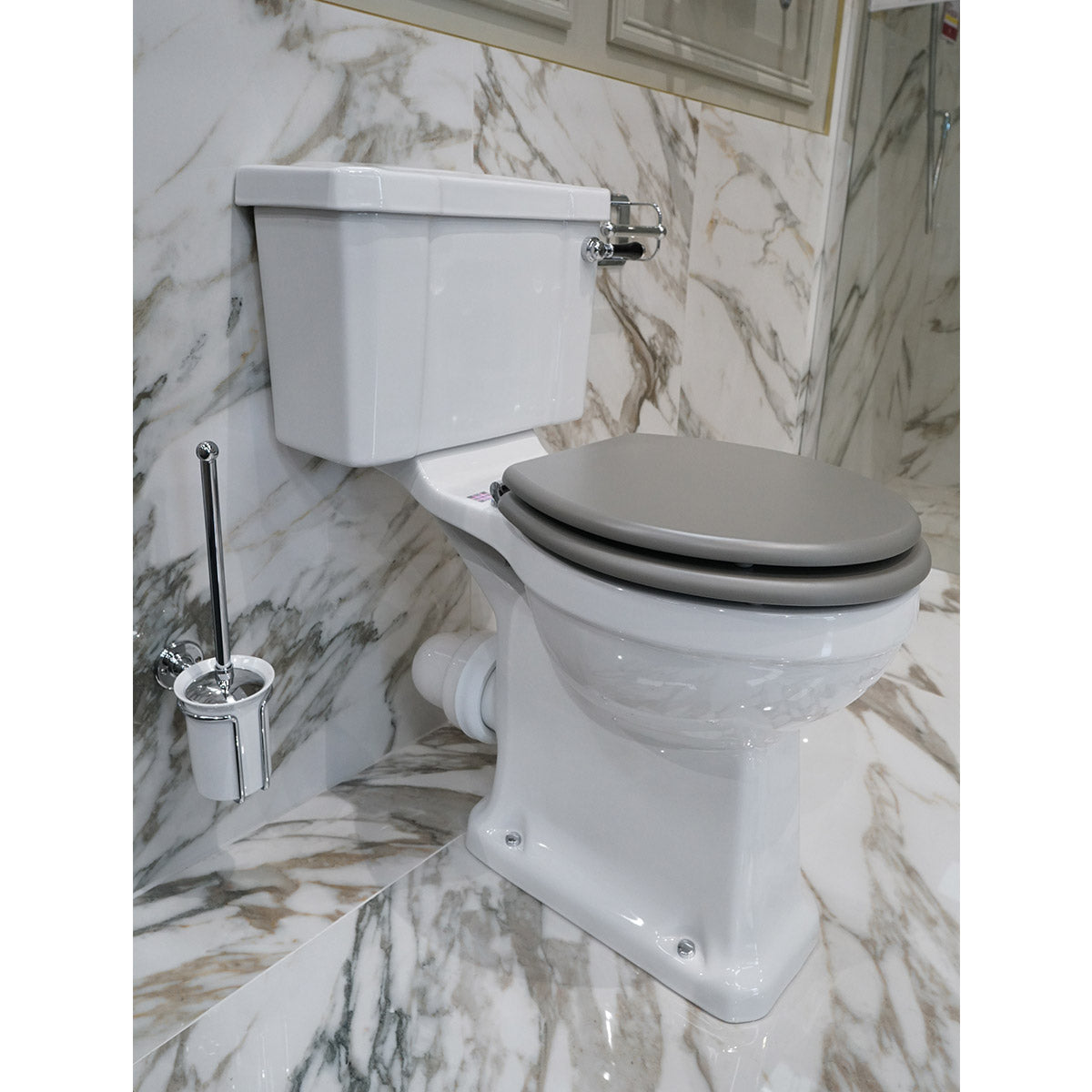 Burlington Rimless Close Coupled Traditional Toilet Deluxe Bathrooms Ireland