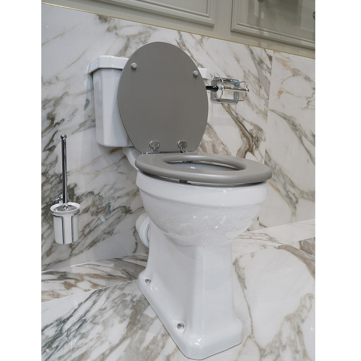 Burlington Regal Close Coupled Traditional Toilet Deluxe Bathrooms Ireland