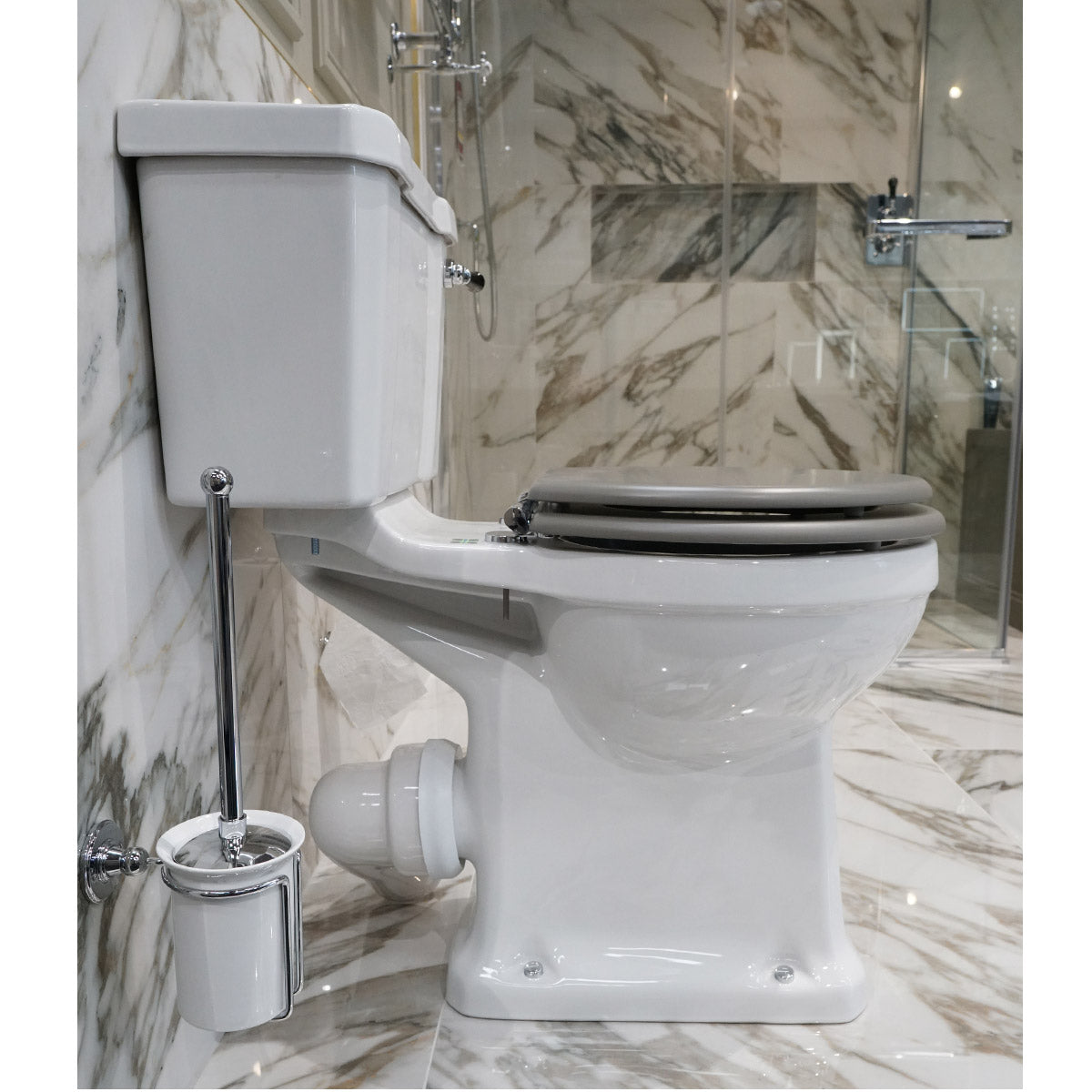 Burlington Rimless Close Coupled Traditional Toilet Deluxe Bathrooms Ireland