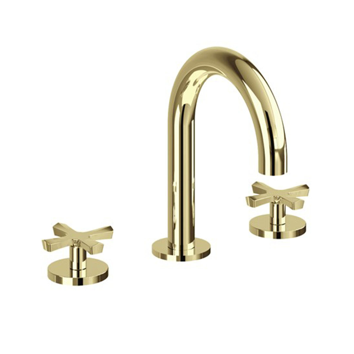 burlington riviera 3 hole crosshead basin mixer gold Deluxe Bathrooms Ireland