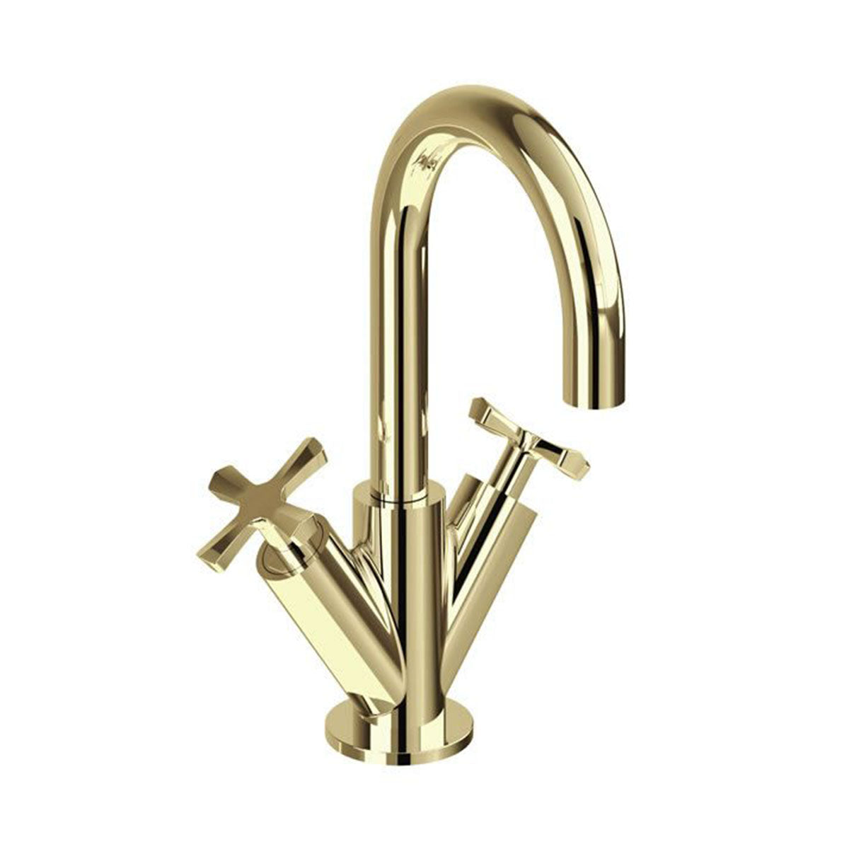 burlington riviera crosshead basin mixer monobloc gold Deluxe Bathrooms Ireland