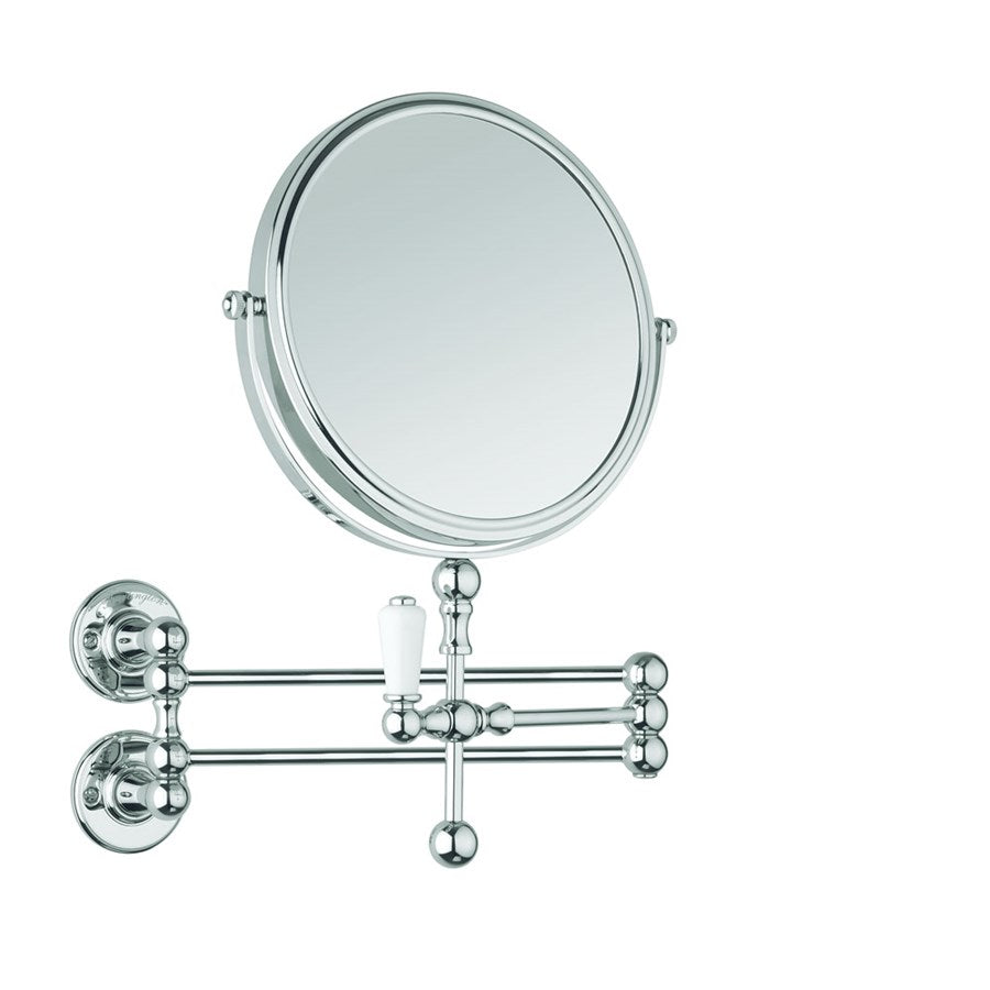 Burlington Cosmetic Wall Mirror - Chrome Deluxe Bathrooms Ireland