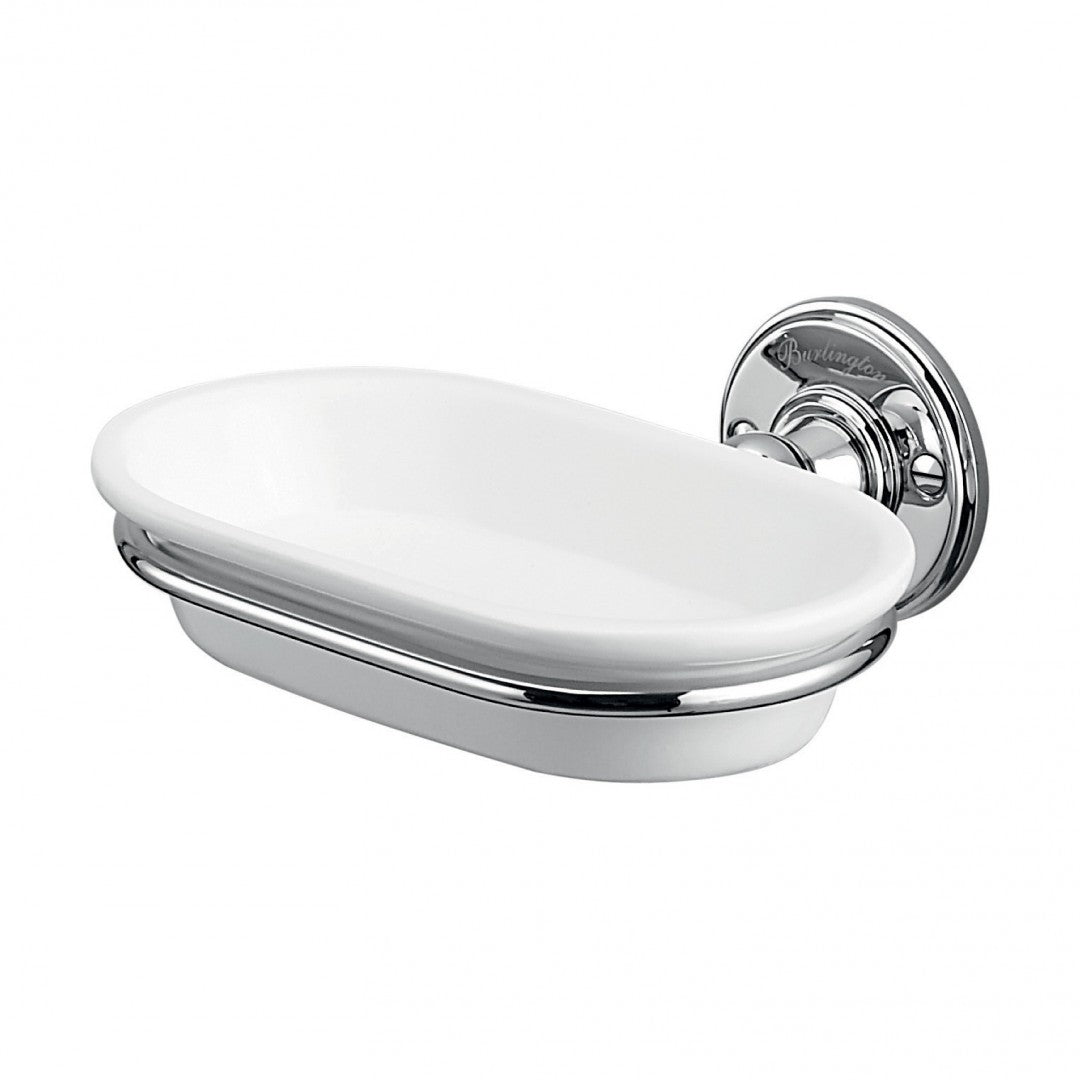 Burlington Soap Dish chrome Deluxe Bathrooms Ireland