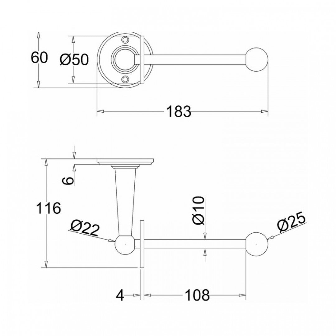 Burlington Spare Toilet Roll Holder Deluxe Bathrooms Ireland