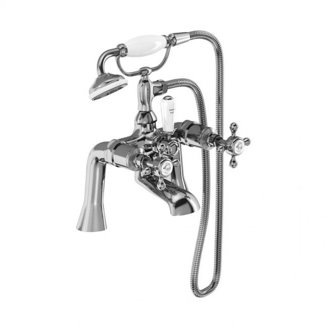 Burlington Stafford Deck Mounted Bath Shower Mixer Deluxe Bathrooms Ireland