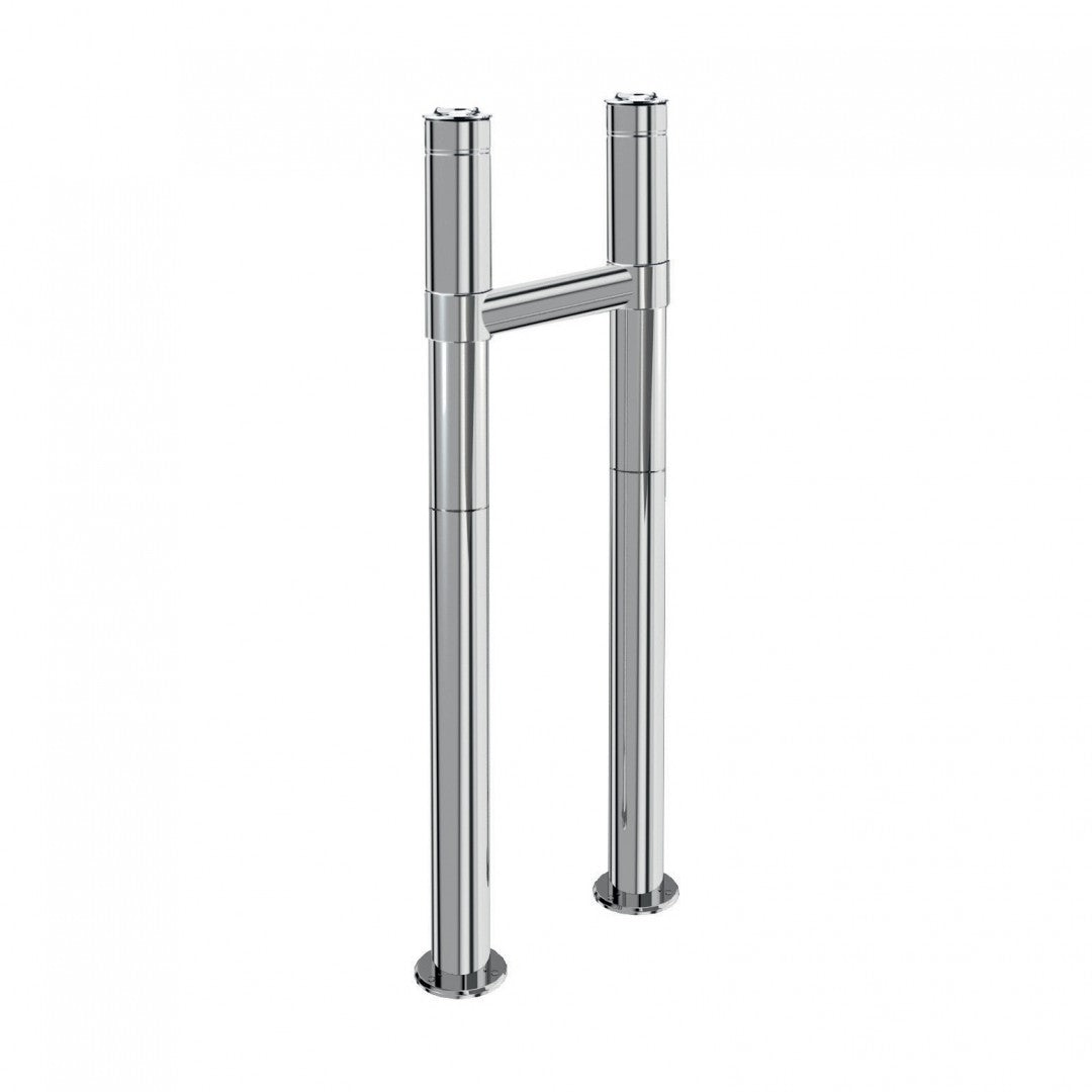 Burlington Stand Pipes With Horizontal Support Bar Deluxe Bathrooms Ireland