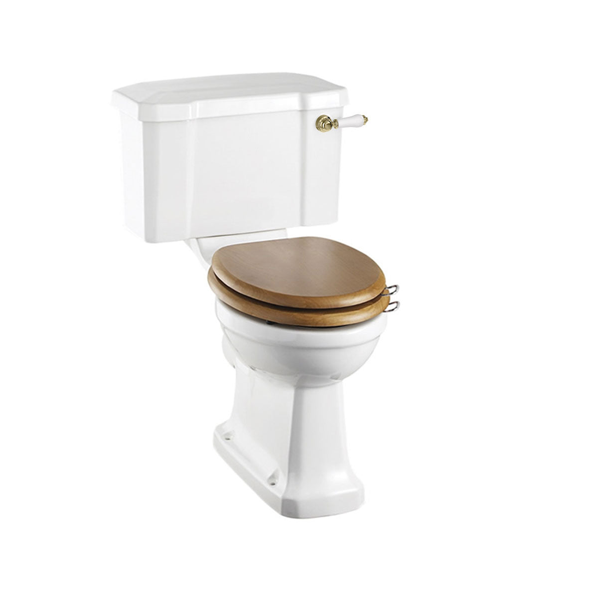 Burlington Rimless Close Coupled Traditional Toilet Deluxe Bathrooms Ireland
