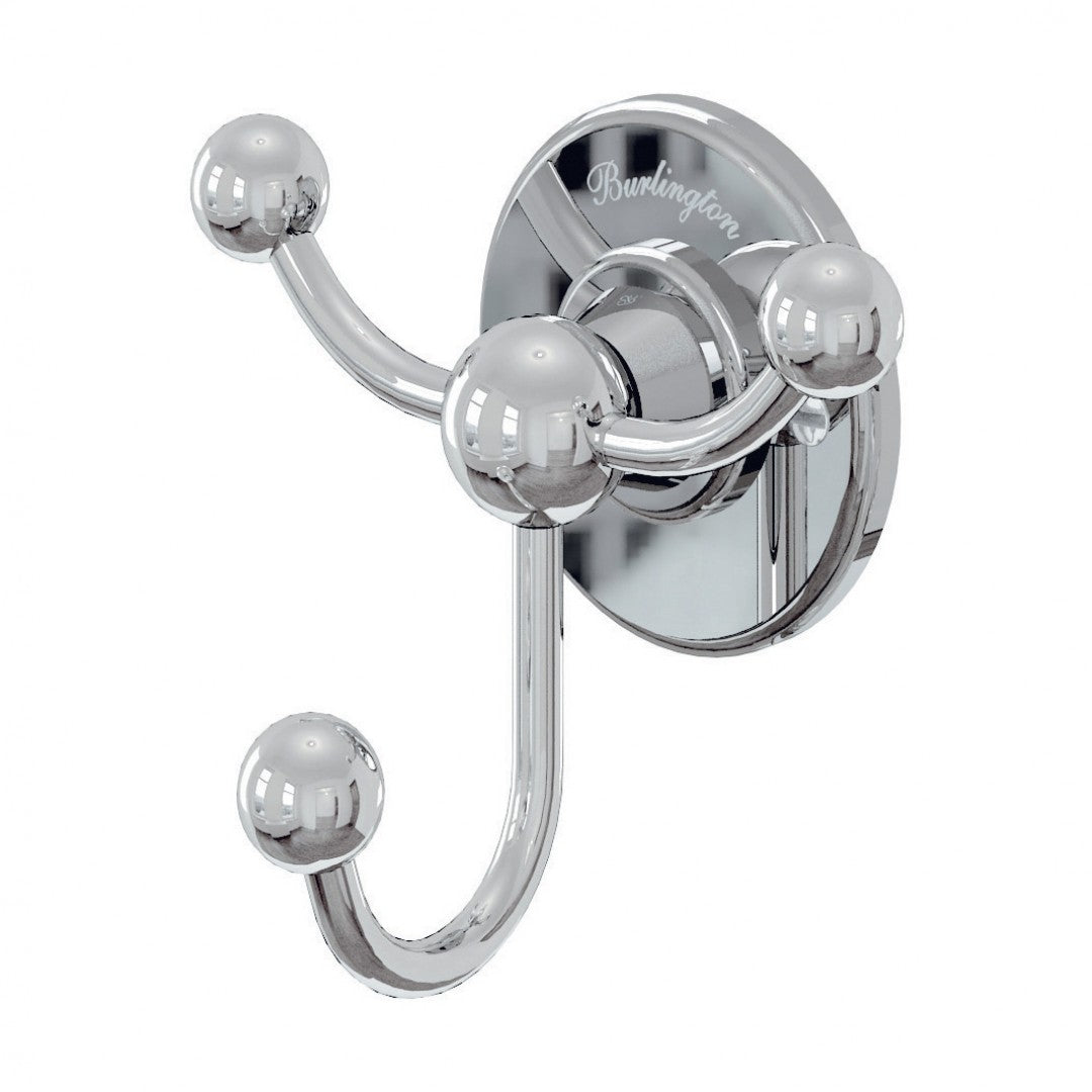 Burlington Triple Robe Hook Deluxe Bathrooms Ireland