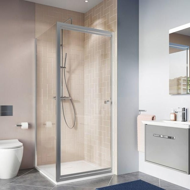 Crosswater Clear 6 Infold Shower Door & Side Panel
