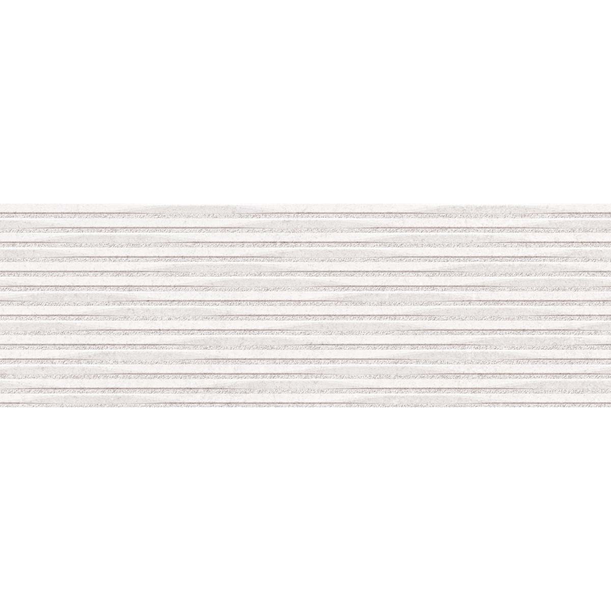 cluny white stone effect decor ceramic wall tile 33x100cm