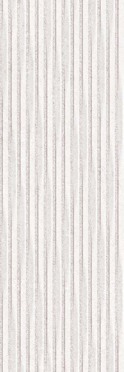 cluny white stone effect decor ceramic wall tile 33x100cm