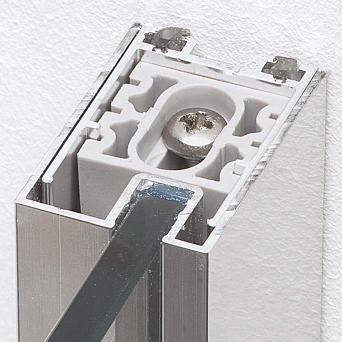 crosswater clear 6mm chrome pivot shower door optional side panel