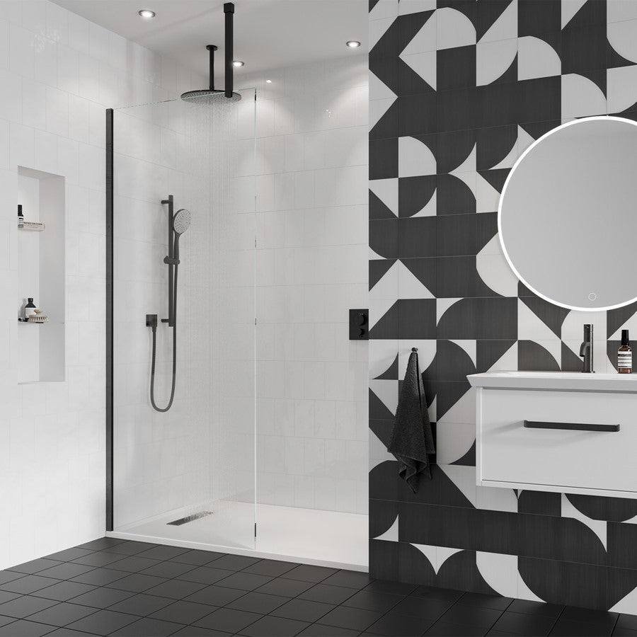 Crosswater GALLERY 10 Wetroom Shower Screen